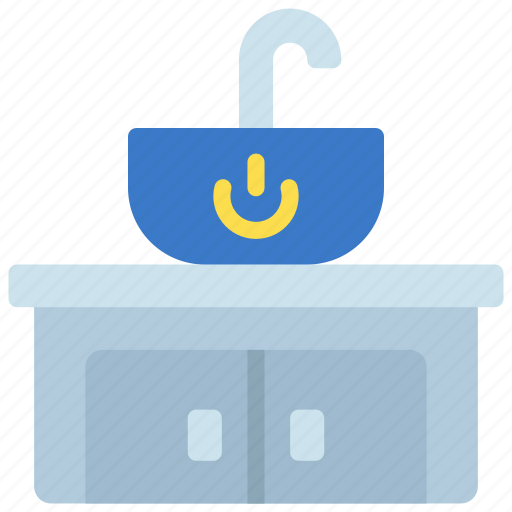 Powered, sink, domotics, automation, appliance icon - Download on Iconfinder
