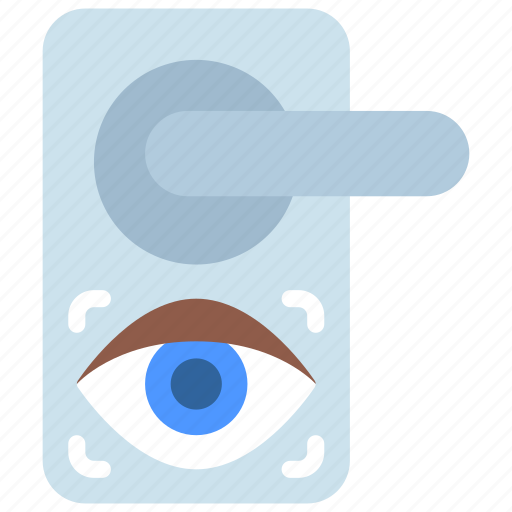 Retina, scan, door, handle, automation icon - Download on Iconfinder