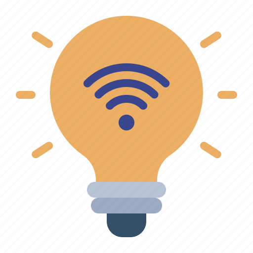 Bulb, light, home, internet, technology, smart bulb icon - Download on Iconfinder