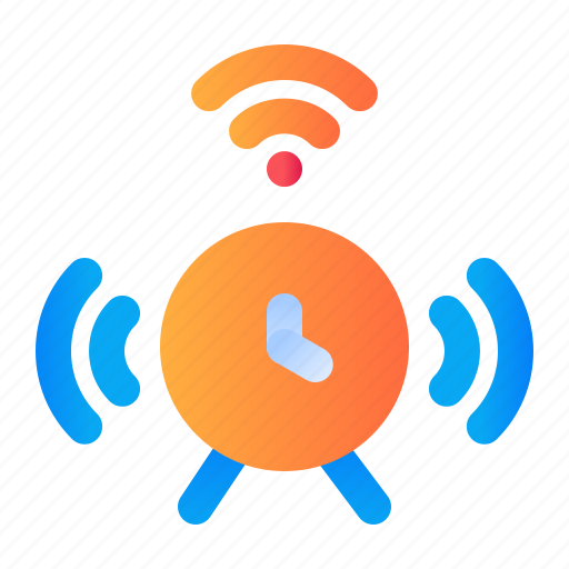 Smarthome, clock, wifi icon - Download on Iconfinder