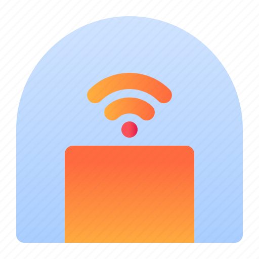 Smarthome, garage, wifi icon - Download on Iconfinder
