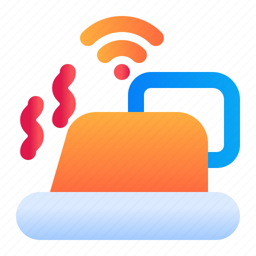 Smarthome, iron, wifi icon - Download on Iconfinder