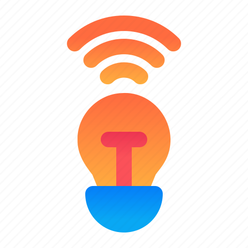 Smarthome, lamp, wifi icon - Download on Iconfinder