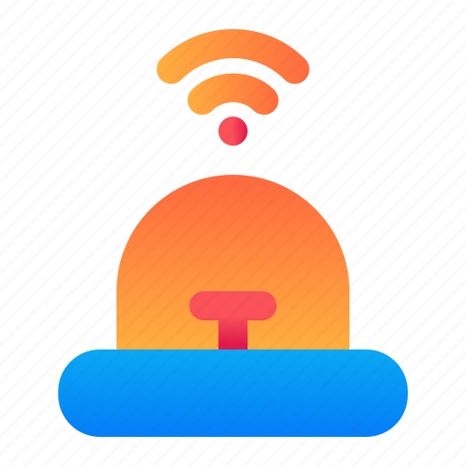 Smarthome, siren, wifi icon - Download on Iconfinder