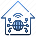 smarthome, network, global, internet, connection