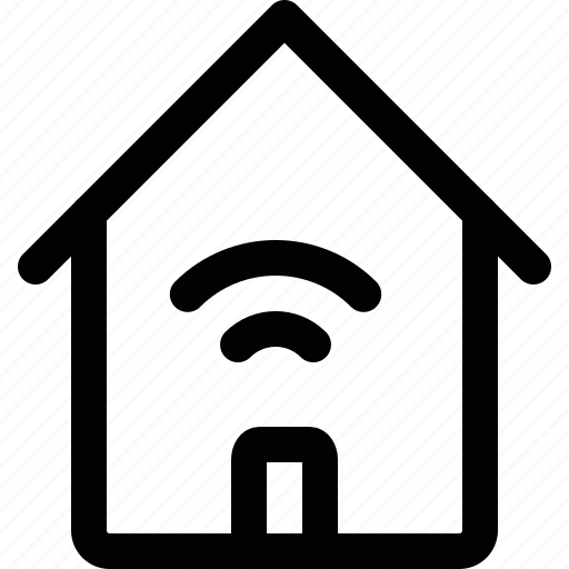 Home, house, internet of things, iot, smart, technology, wireless icon - Download on Iconfinder