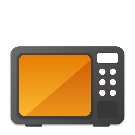 Microwave, cooking, hot, fast, food icon - Free download