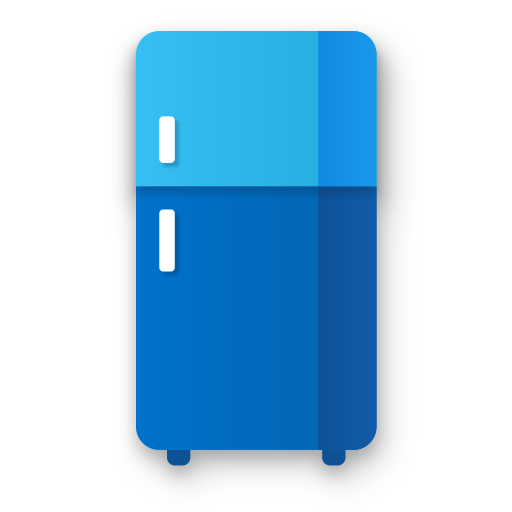 Refrigerator, cold, ice, home, winter, snow, cool icon - Free download