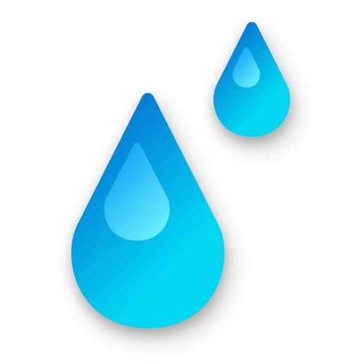 Water, drink, drop, blue icon - Free download on Iconfinder