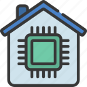 home, cpu, domotics, automation, chip 
