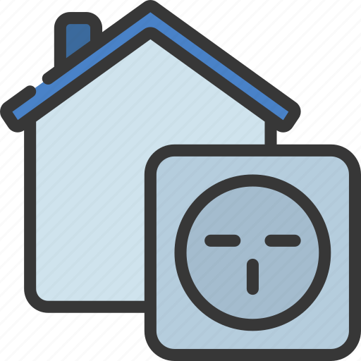 Home, plug, domotics, automation, socket icon - Download on Iconfinder