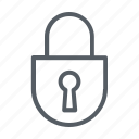 closed, combination, house, lock, protection, security icon, smart