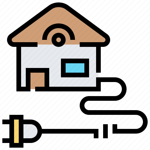 Eco, home, house, plug, power icon - Download on Iconfinder