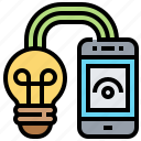 bulb, color, iot, light, smartphone