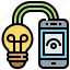 bulb, color, iot, light, smartphone 