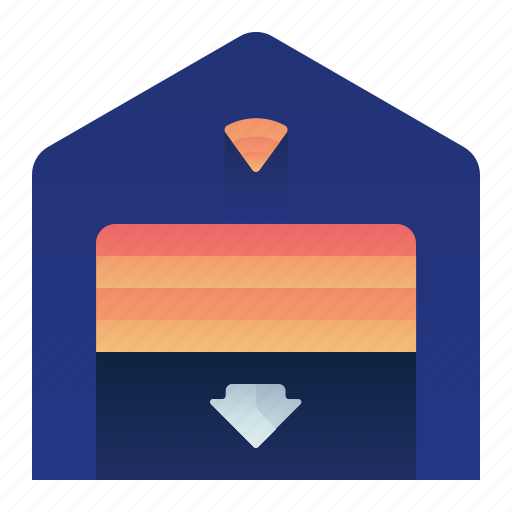 Close, garage, house, smart, smarthouse, wireless icon - Download on Iconfinder