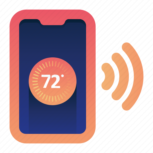 Control, phone, smart, temperature icon - Download on Iconfinder