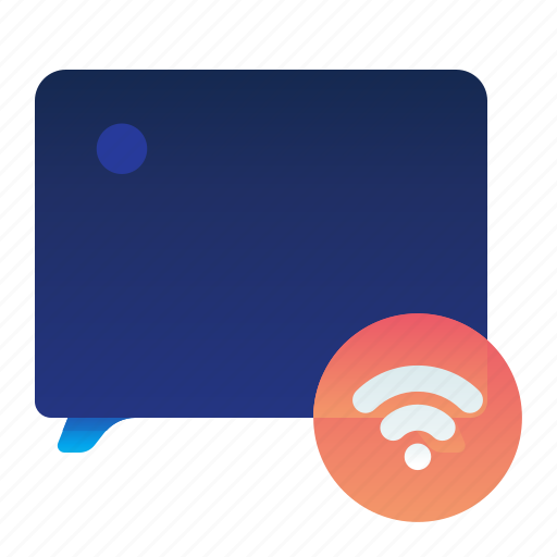 Smart, television, tv, wireless icon - Download on Iconfinder