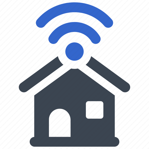 Network, wifi, home, house, apartment, residence, smart house icon - Download on Iconfinder