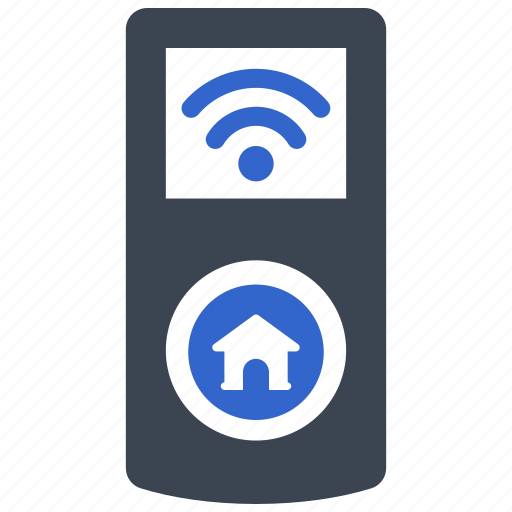 Control, remote control, signal, network, wifi, wireless, smart house icon - Download on Iconfinder