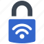 lock, secure, security, protect, signal, network, wifi, sensor 