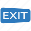 door, emergency, exit- 