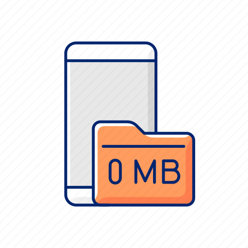 Smartphone, storage, memory, data icon - Download on Iconfinder