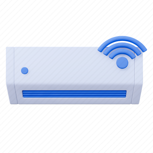Smart ac, air-conditioner, ac, conditioner, air-conditioning, electronics, cooling icon - Download on Iconfinder