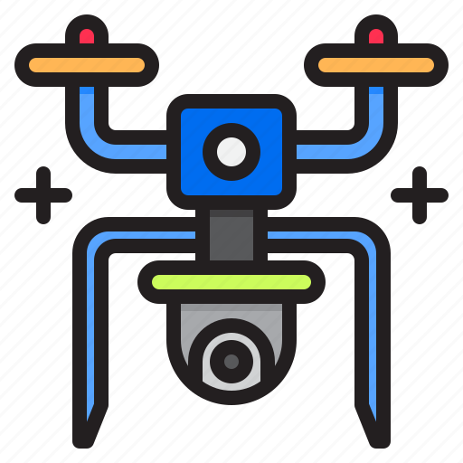Camera, copter, drone, quadcopter, technology icon - Download on Iconfinder