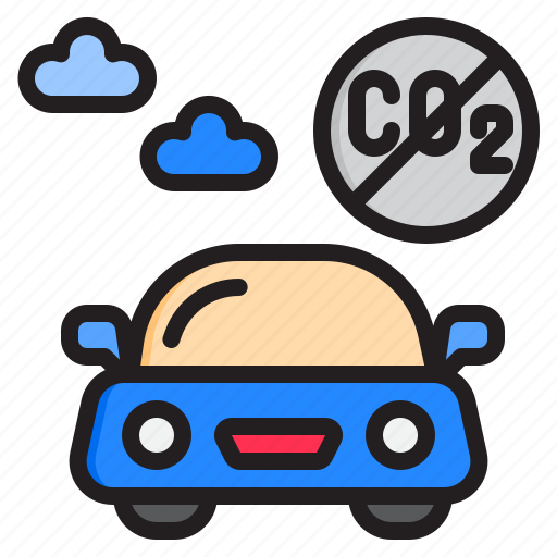 Car, carbon, co2, dioxide, no, pollution icon - Download on Iconfinder