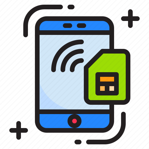 Mobile, phone, simcard, smart, technology icon - Download on Iconfinder