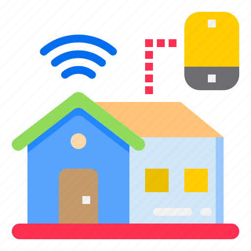 Building, estate, house, real, smart icon - Download on Iconfinder