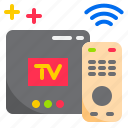 package, present, remote, smart, tv