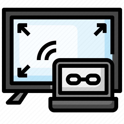 Smart, tv, laptop, entertainment, electronics icon - Download on Iconfinder