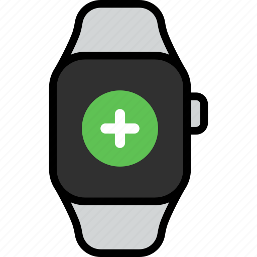 Add, plus, more, new, create, smart watch, gadget icon - Download on Iconfinder