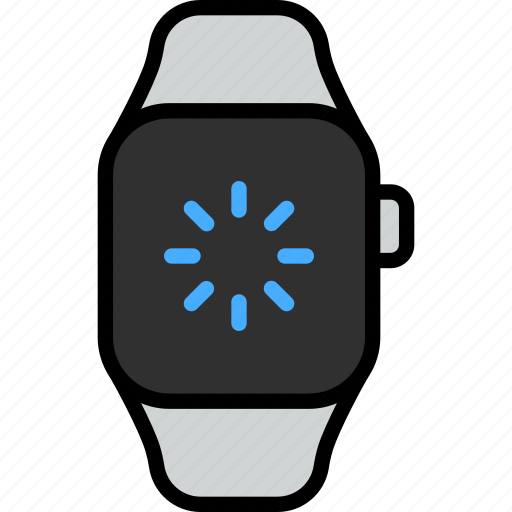 Loading, speed, process, status, wait, load, smart watch icon - Download on Iconfinder