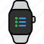 reminders, list, schedule, smart watch, wrist, gadget, tracker 
