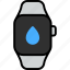 water, lock, function, protection, smart watch, wrist, gadget 