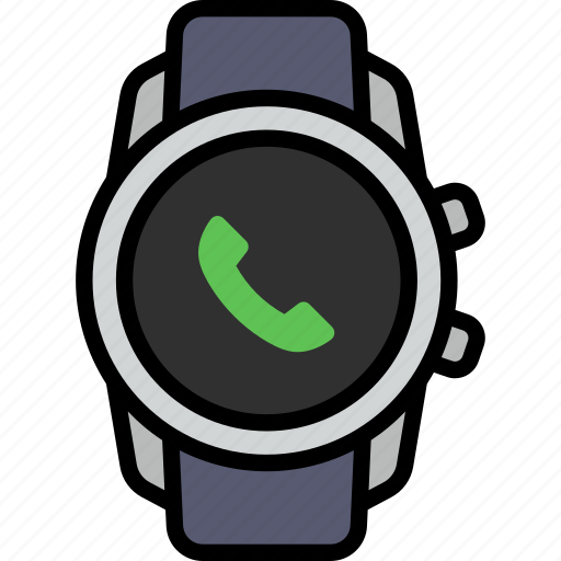 Call, phone, calling, mobile, contact, cellphone, smart watch icon - Download on Iconfinder