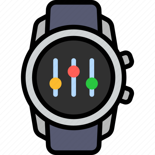 Control, button, settings, customize, smart watch, gadget, tracker icon - Download on Iconfinder