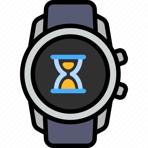 Countdown, hourglass, time, management, sandglass, clock, smart watch icon - Download on Iconfinder