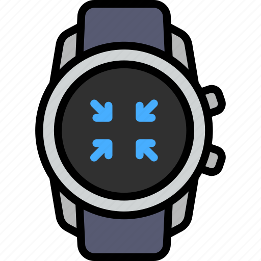 Exit, full screen, screen, arrow, minimize, resize, smart watch icon - Download on Iconfinder