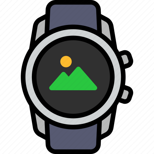 Image, photo, picture, gallery, smart watch, gadget, tracker icon - Download on Iconfinder