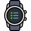 reminders, list, schedule, smart watch, gadget, tracker, wrist 