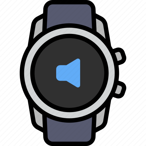 Sound off, silent, volume, speaker, smart watch, gadget, tracker icon - Download on Iconfinder