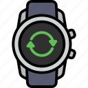 sync, loading, arrow, update, reset, reload, smart watch 