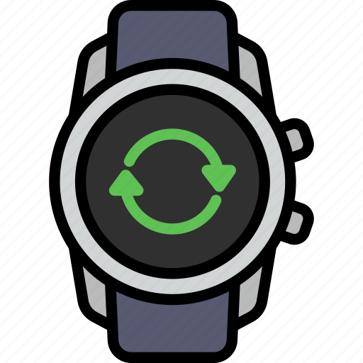 Sync, loading, arrow, update, reset, reload, smart watch icon - Download on Iconfinder