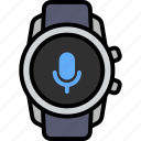 voice, microphone, mic, audio, record, smart watch, gadget 