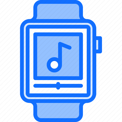 Interface, music, player, smart, ui, watch icon - Download on Iconfinder