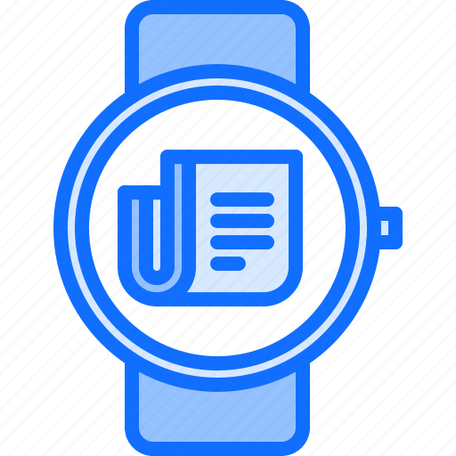 Interface, news, newspaper, smart, ui, watch icon - Download on Iconfinder